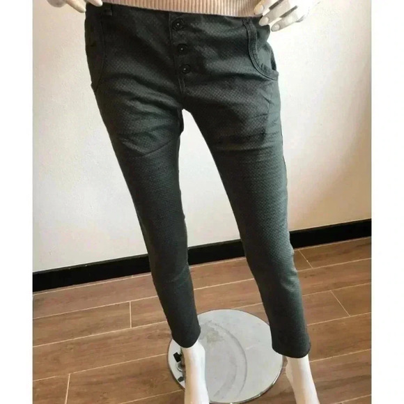 Bevy Flog Partial Button Fly Liron Style Flog
Pants - Green Link Size 27 - Picture 5 of 8
